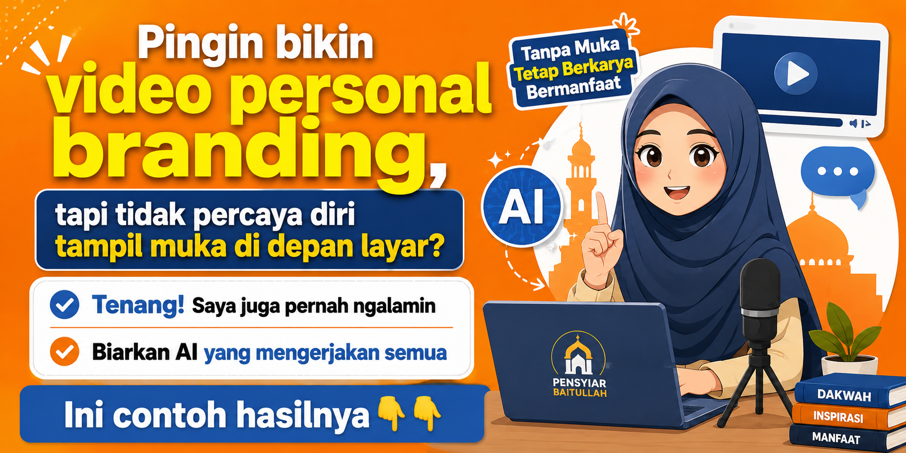 cara membuat video promo AI